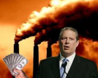 Al Gore turning carbon into cold cash