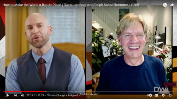 Bjorn Lomborg with Jordan Peterson - how to make the world a better place